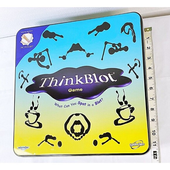 2004 Thinkblot Board Game by Sababa Toys - FUN FAMILY PARTY GAME - NEW UNUSED - Picture 8 of 9